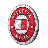 Valletta Malta Dartbord (Voorkant Rechts)