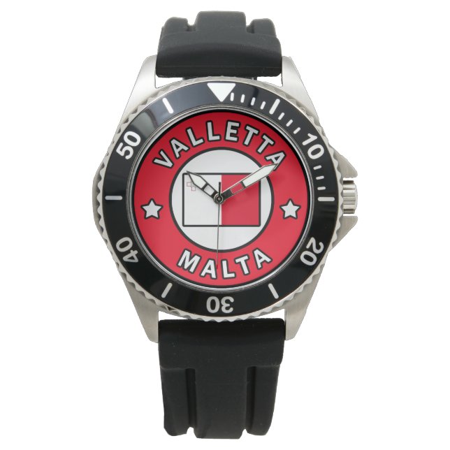 Valletta Malta Horloge (Voorkant)