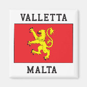 Valletta Malta Magneet (Voorkant)