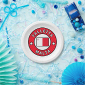 Valletta Malta Papieren Bordje (Feest)