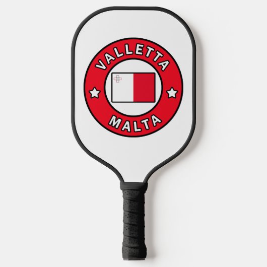 Valletta Malta Pickleball Paddle (Voorkant)