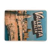  Valletta, Malta reizen souvenirs en geschenken Magneet (Horizontaal)