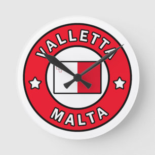 Valletta Malta Ronde Klok