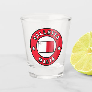 Valletta Malta Shot Glas