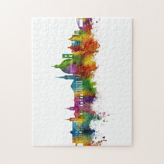 Valletta Malta Skyline Legpuzzel (Verticaal)