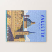 Valletta Malta Travel  Art Legpuzzel (Horizontaal)