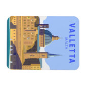 Valletta Malta Travel  Art Magneet (Horizontaal)