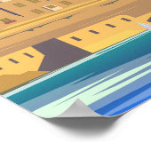 Valletta Malta Travel  Art Poster (Hoek)