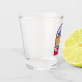 Valletta Malta Travel  Art Shot Glas (Links)