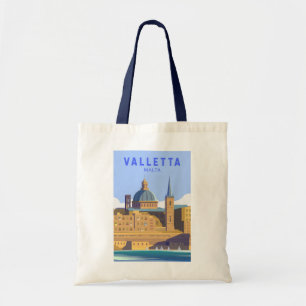 Valletta Malta Travel  Art Tote Bag