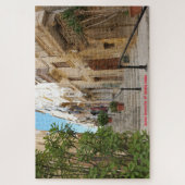 Valletta Stratenbeeld Malta. Legpuzzel (Verticaal)