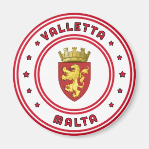 Valletta-wapenschild, Malta Magneet
