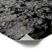 Valley bij de Schilthorn-berg Poster (Hoek)