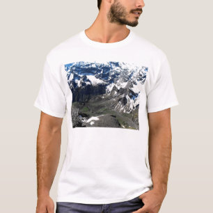Valley bij de Schilthorn-berg T-shirt