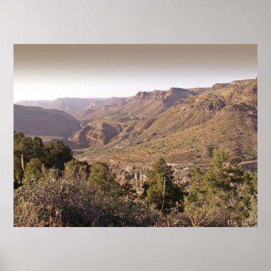 Valley bij Velarde New Mexico - Poster (Voorkant)