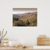 Valley bij Velarde New Mexico - Poster (Keuken)