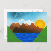 Valley Briefkaart (Voorkant / Achterkant)