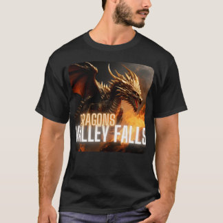 Valley Falls Dragons mascottefamilie T-shirt