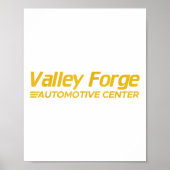 Valley Forge Automotive  Poster (Voorkant)