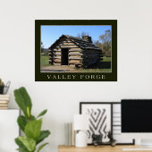Valley Forge Encampment Poster (Thuiskantoor)
