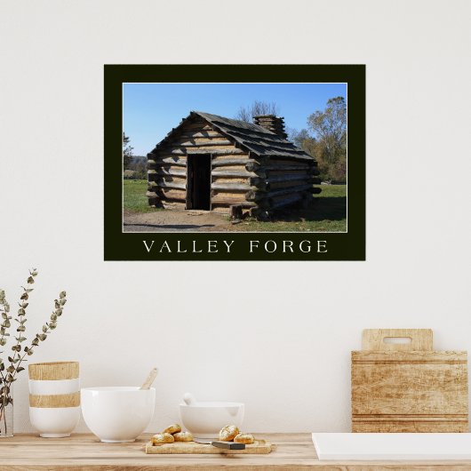 Valley Forge Encampment Poster (Keuken)