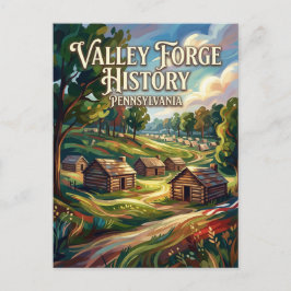 Valley Forge National Historical Park Pennsylvania Briefkaart