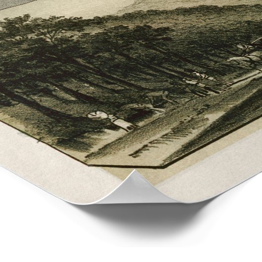 Valley Forge Pa. 1890 Poster (Hoek)