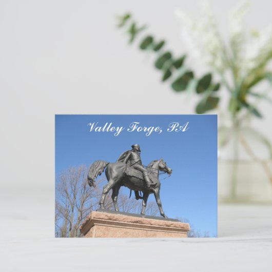 Valley Forge, PA-Briefkaart Briefkaart (Staand voorkant)