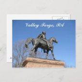 Valley Forge, PA-Briefkaart Briefkaart (Voorkant / Achterkant)