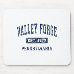 Valley Forge Pennsylvania Pa Vintage Opgesteld P Muismat