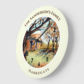 Valley Gardens Harrogate Yorkshire England Grote Klok (Hoek)