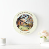 Valley Gardens Harrogate Yorkshire England Grote Klok (Huis)