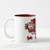 Valley Girl Tweekleurige Koffiemok (Links)