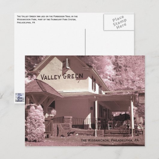 Valley Green Briefkaart (Voorkant / Achterkant)