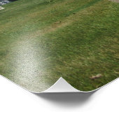 "Valley Grove Cemetery" Foto Afdruk (Hoek)