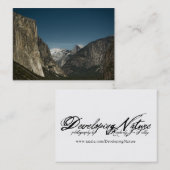 Valley Guardians Mini Print Visitekaartje (Voorkant / Achterkant)