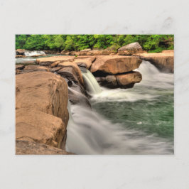 Valley Herfst State Park, West Virginia Briefkaart