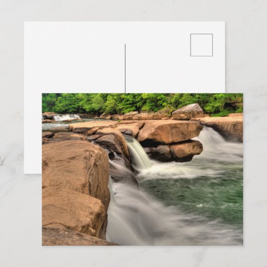 Valley Herfst State Park, West Virginia Briefkaart (Voorkant / Achterkant)