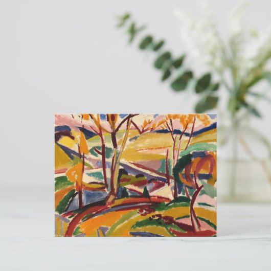 Valley Herfsten | Henry Lyman Saen Briefkaart (Staand voorkant)