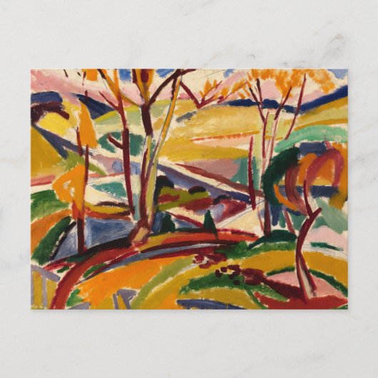 Valley Herfsten | Henry Lyman Saen Briefkaart (Voorkant)