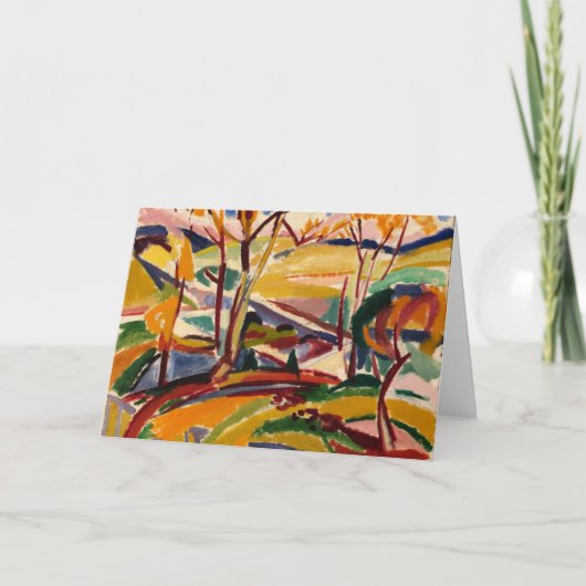 Valley Herfsten | Henry Lyman Saen Kaart (Voorkant)