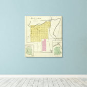 Valley Herfsten, Williamstown en Lowell, Kansas Canvas Afdruk (Insitu (Houten vloer))