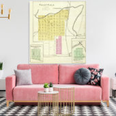 Valley Herfsten, Williamstown en Lowell, Kansas Canvas Afdruk (Insitu (Woonkamer))