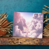 Valley in Clouds Photo Plaque Fotoplaat (Zijkant)