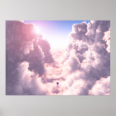 Valley in Clouds Print (Voorkant)