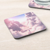 Valley in de Clouds Cork Onderzetters (Linkerzijde)