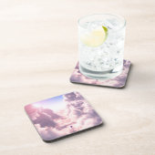 Valley in de Clouds Cork Onderzetters (Rechterzijde)