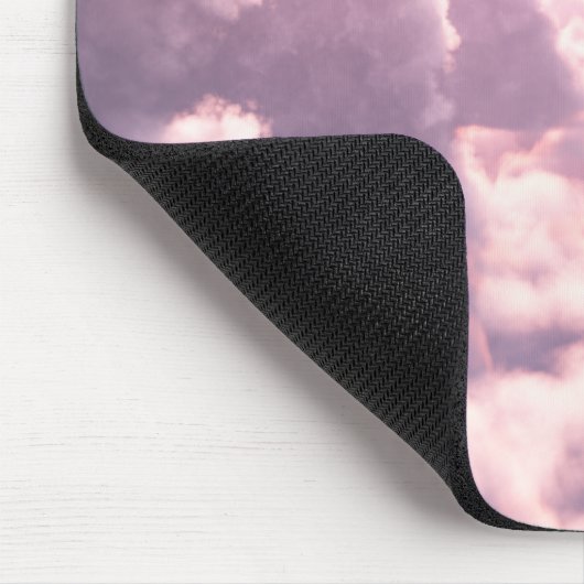 Valley in de wolken Mousepad Muismat (Hoek)