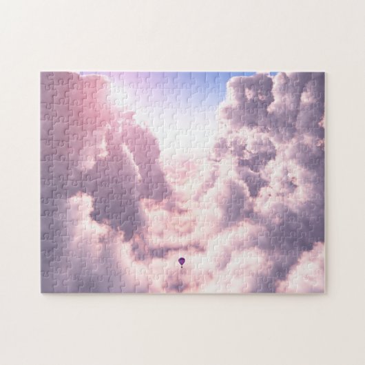 Valley in de wolken Puzzle Legpuzzel (Horizontaal)