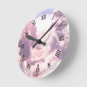 Valley in de wolkenklok ronde klok (Hoek)